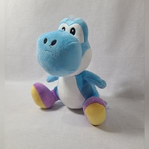 Super Mario Yoshi Stuffed Animal Plush Light Blue Purple Red 2018 Nintendo